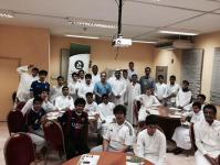 الجمعيه تقيم محاضره توعوية لخدمه المجتمع  بمجمع الملك سعود التعليمي